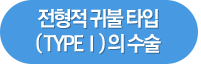 전형적 귀불 타입 ( TypeⅠ) 의 수술